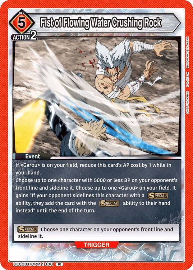 Fist of Flowing Water Crushing Rock