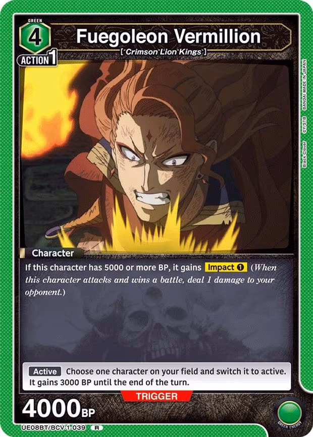 Fuegoleon Vermillion - Rare (UE08BT/BCV-1-039)