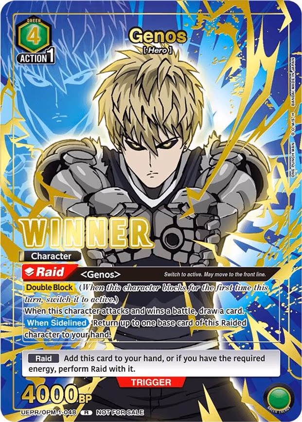 Genos (Winner) - Rare (UEPR/OPM-1-048)
