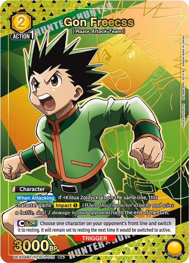 Gon Freecss (015) (R - Rare 1-Star (UEX04BT/HTR-2-015)