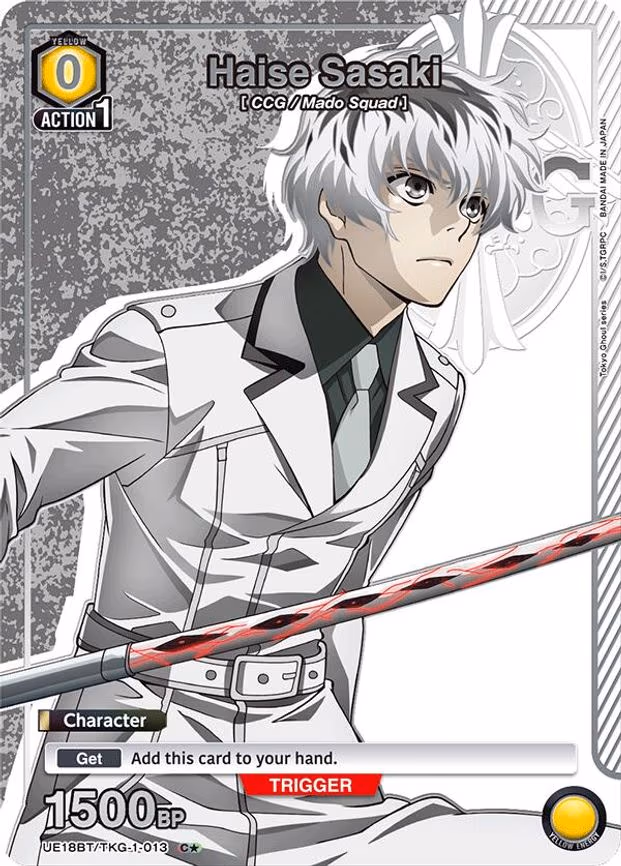 Haise Sasaki (013) (C - Common 1-Star (UE18BT/TKG-1-013)