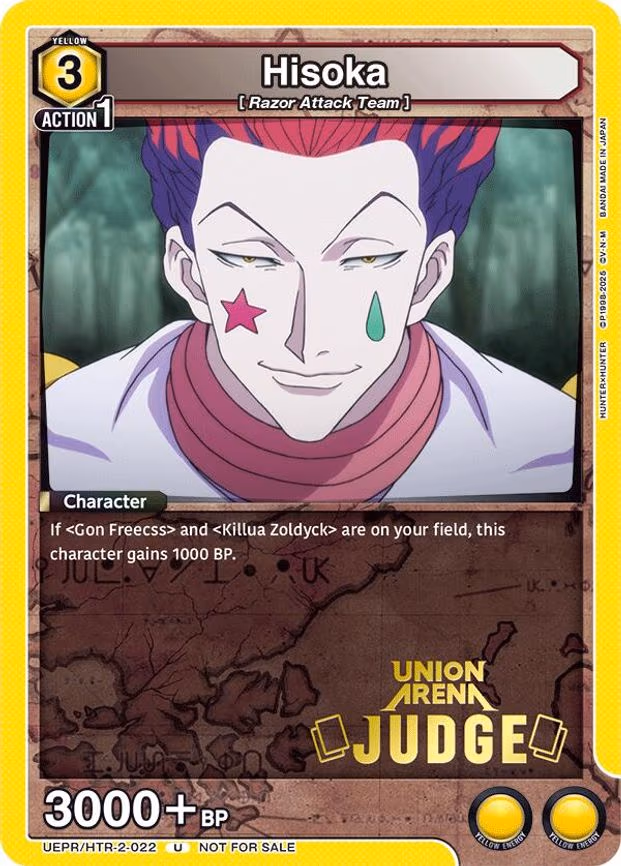 Hisoka (022) (Judge Pack) - Uncommon (UEPR/HTR-2-022)