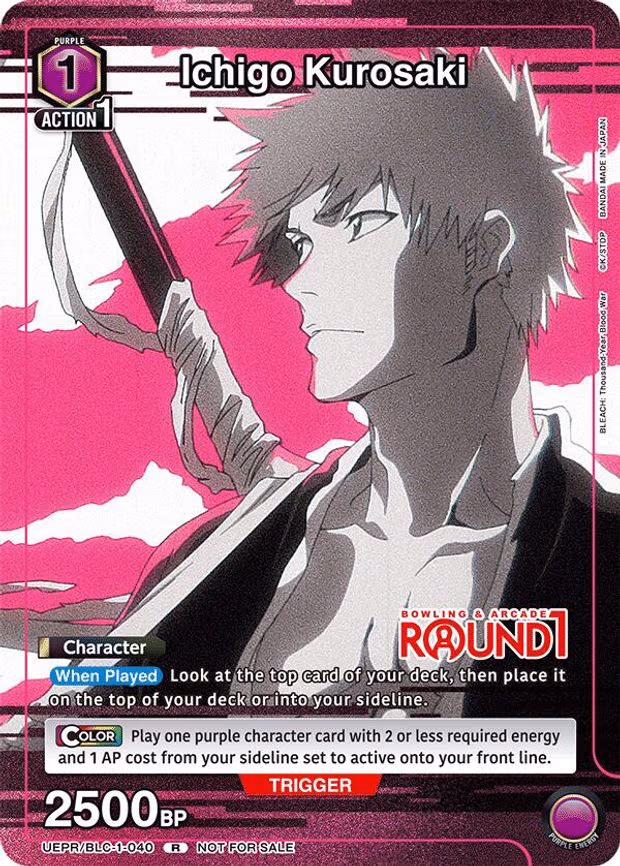 Ichigo Kurosaki (Round1 Bowling & Arcade)