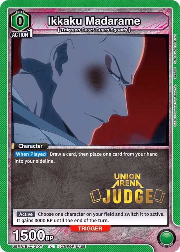 Ikkaku Madarame (Judge Pack) - Common (UEPR/BLC-2-071)