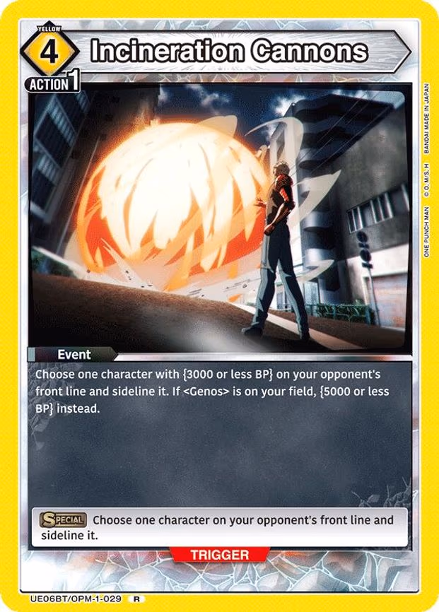 Incineration Cannons