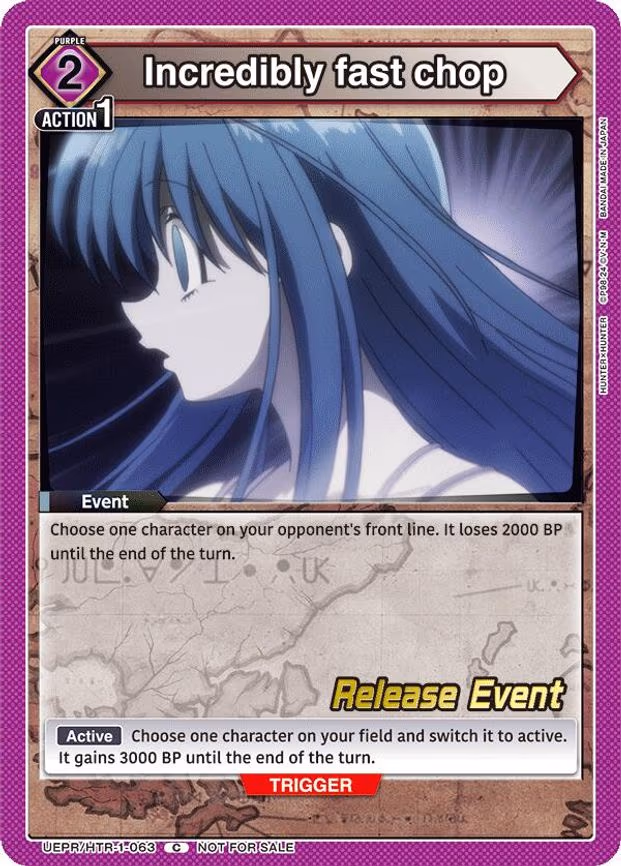 Incredibly fast chop - Common (UEPR/HTR-1-063)