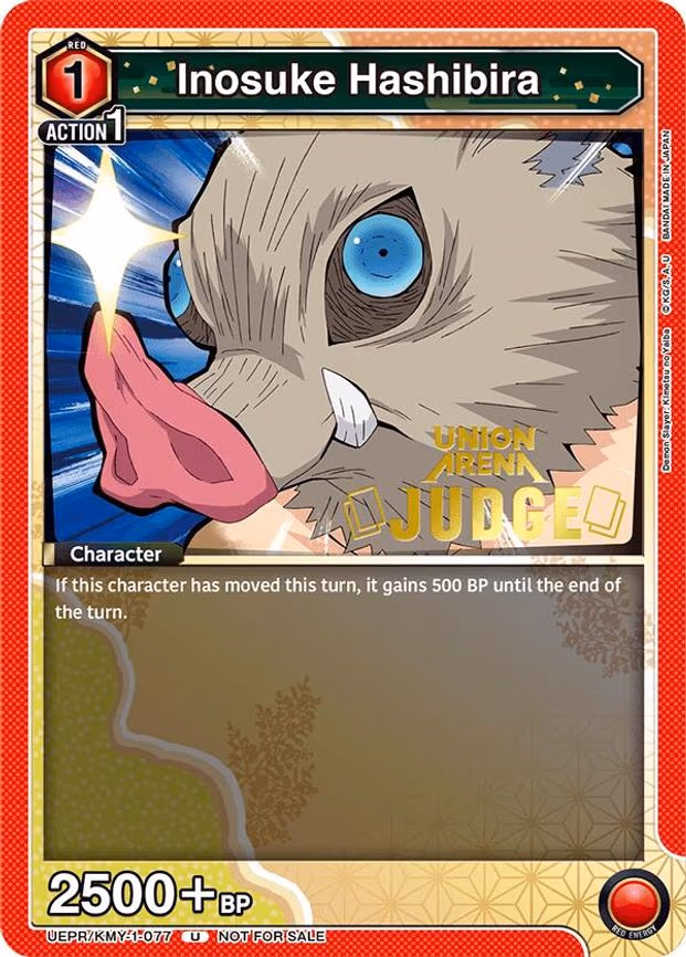 Inosuke Hashibira (Judge Pack) - Uncommon (UEPR/KMY-1-077)
