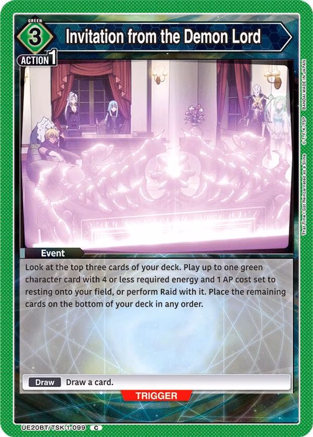 Invitation from the Demon Lord - Common (UE20BT/TSK-1-099)