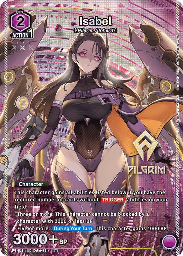 Isabel (039) (R - Rare 1-Star (UE14BT/NIK-1-039)