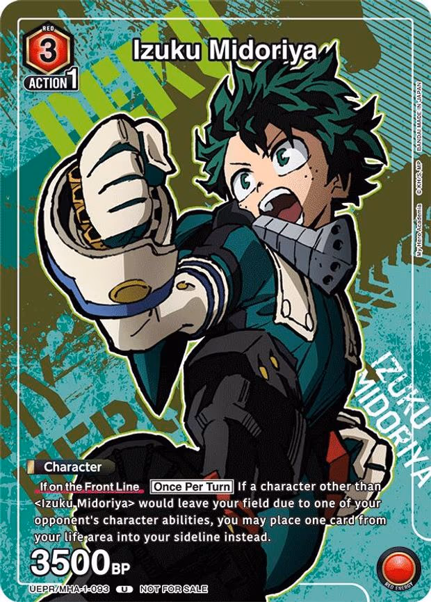 Izuku Midoriya - Uncommon (UEPR/MHA-1-093)