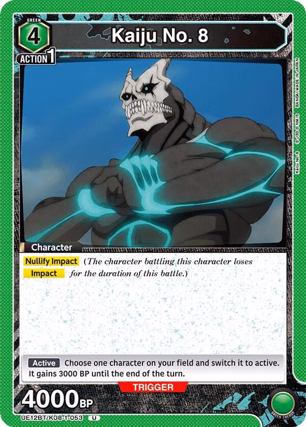 Kaiju No. 8 - Uncommon (UE12BT/KJ8-1-053)