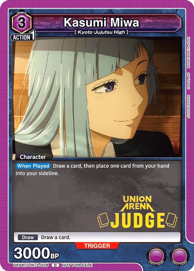 Kasumi Miwa (Judge Pack) - Common (UEPR/JJK-3-028)