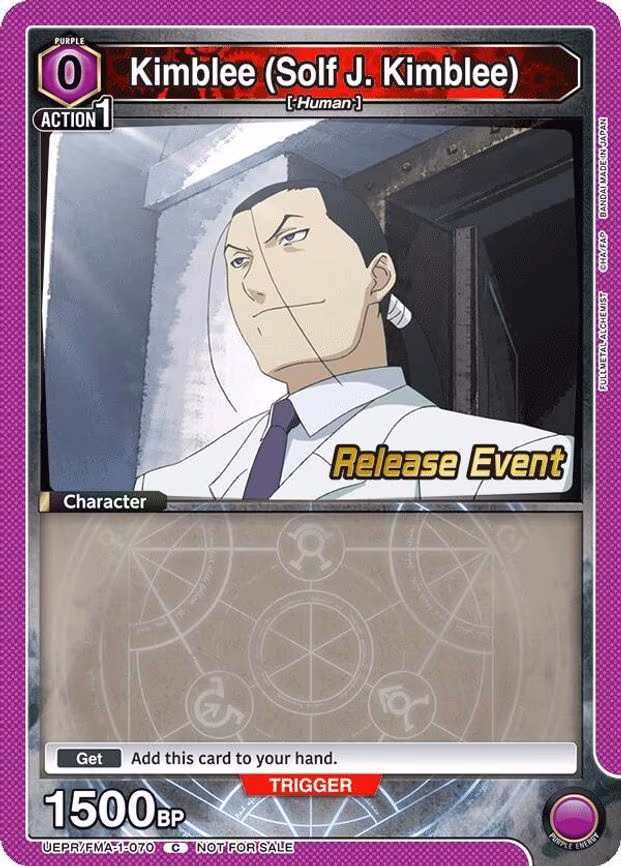 Kimblee (Solf J. Kimblee) - Common (UEPR/FMA-1-070)