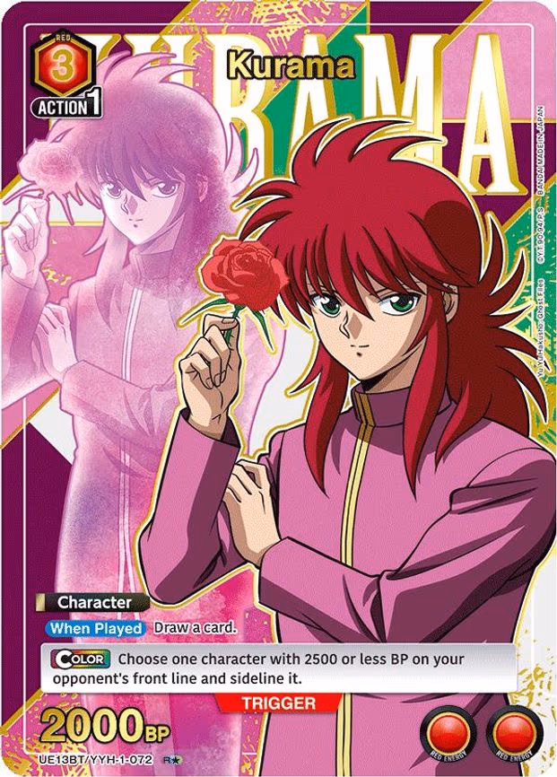 Kurama (072) (R - Rare 1-Star (UE13BT/YYH-1-072)