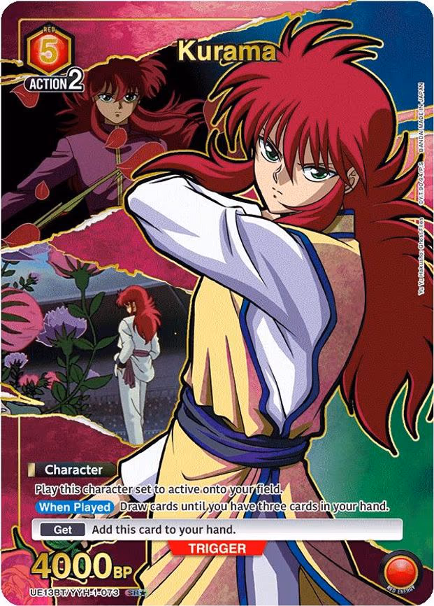 Kurama (073) (SR - Super Rare 1-Star (UE13BT/YYH-1-073)