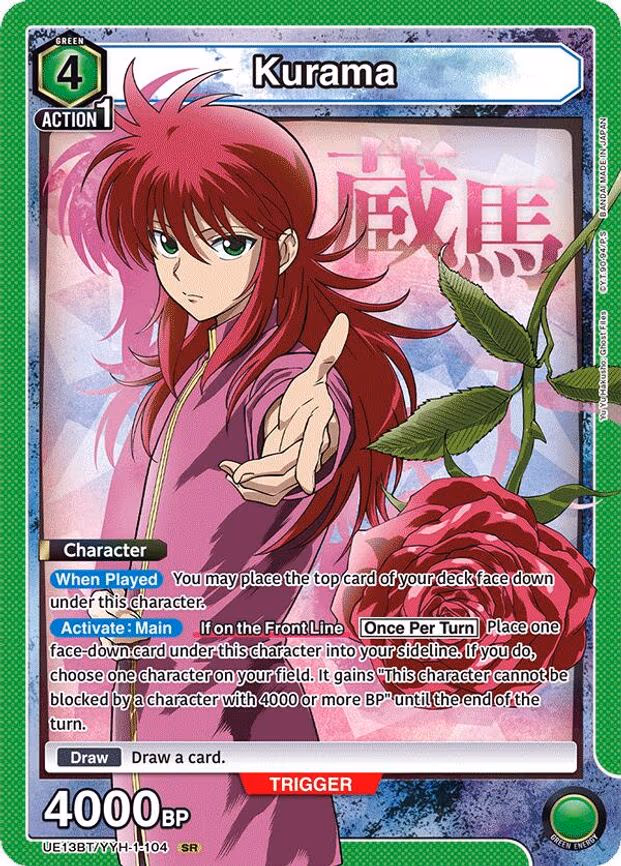 Kurama - Super Rare (UE13BT/YYH-1-104)