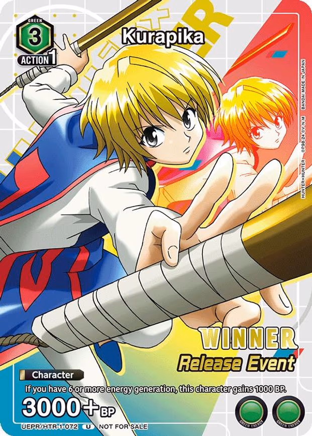 Kurapika (Release Event Winner) - Uncommon (UEPR/HTR-1-072)
