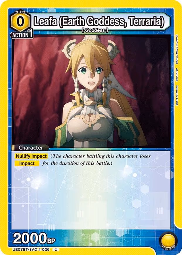 Leafa (Earth Goddess, Terraria) - Common (UE07BT/SAO-1-026)