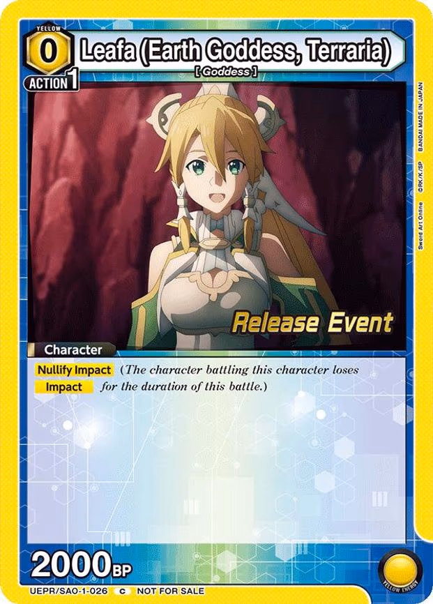 Leafa (Earth Goddess, Terraria) - Common (UEPR/SAO-1-026)