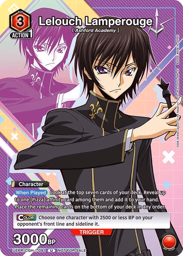 Lelouch Lamperouge - Uncommon (UEPR/CGH-1-091)