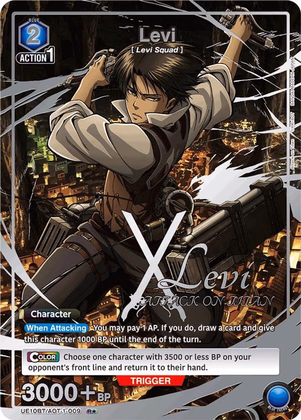 Levi (009) (R - Rare 1-Star (UE10BT/AOT-1-009)