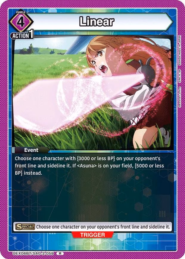 Linear - Rare (UEX06BT/SAO-2-059)