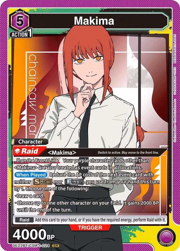 Makima - Super Rare (UE22BT/CSM-1-024)