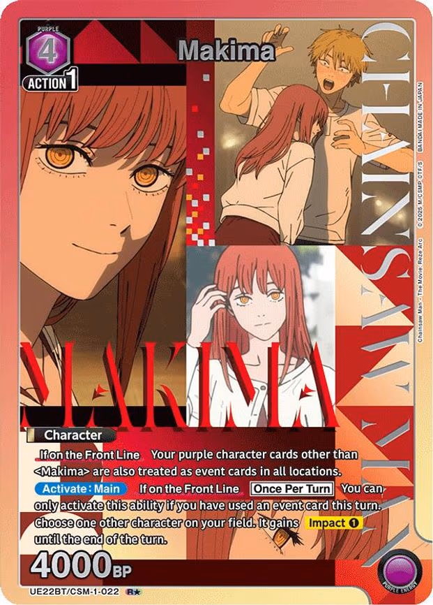 Makima (022) (R - Rare 1-Star (UE22BT/CSM-1-022)