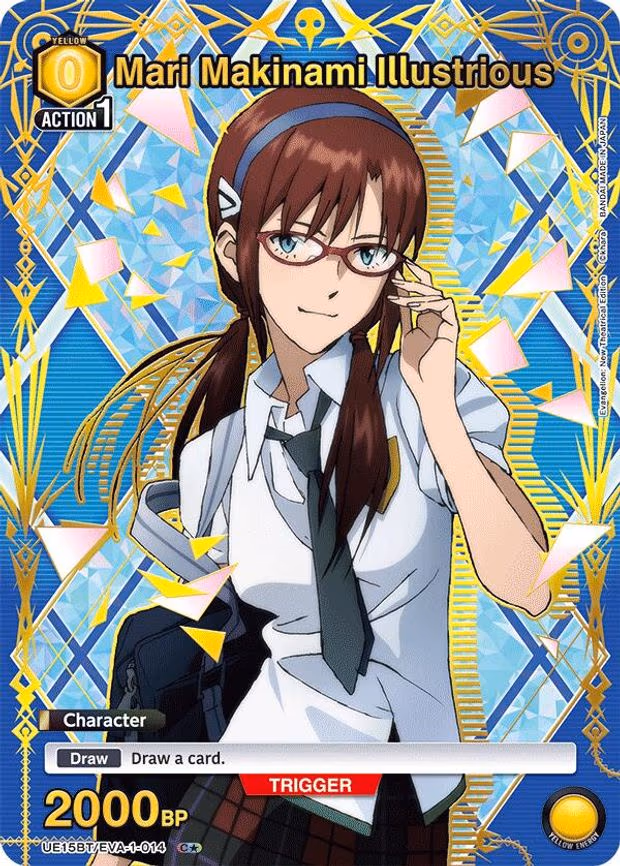 Mari Makinami Illustrious (014) (C - Common 1-Star (UE15BT/EVA-1-014)