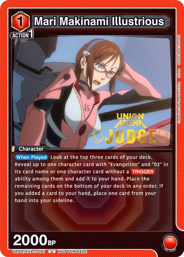 Mari Makinami Illustrious (Judge Pack) - Uncommon (UEPR/EVA-1-091)