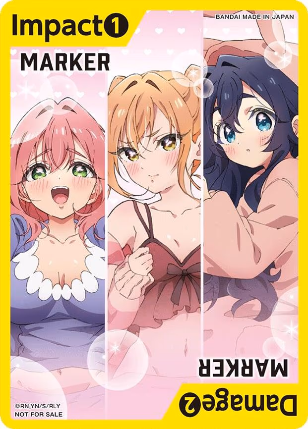 Marker Card (The 100 Girlfriends who Really Really Really Really Really Love You) - None