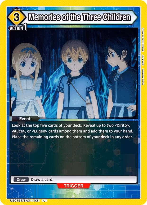 Memories of the Three Children - Common (UE07BT/SAO-1-031)