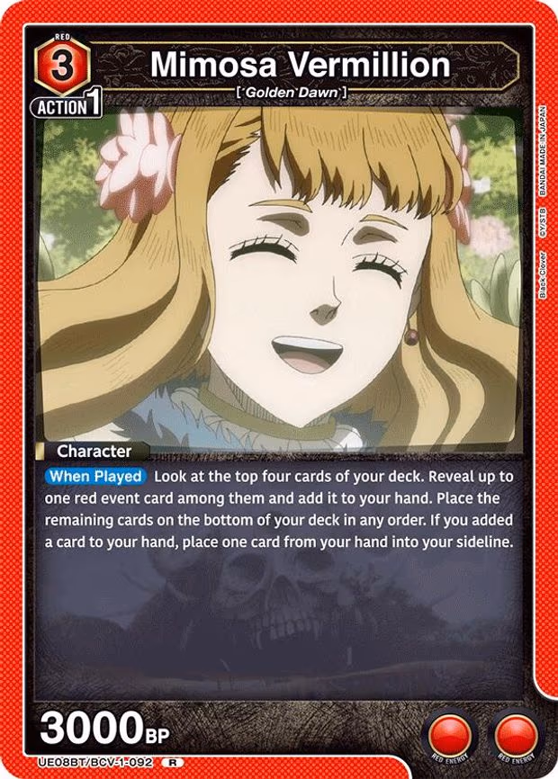 Mimosa Vermillion