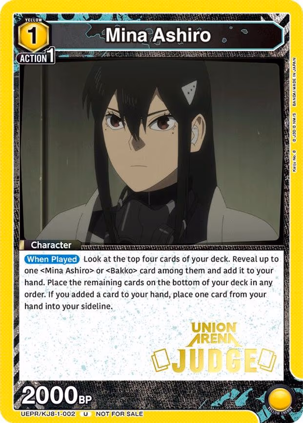 Mina Ashiro (002) (Judge Pack) - Uncommon (UEPR/KJ8-1-002)