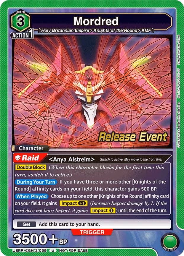 Mordred - Uncommon (UEPR/CGH-2-059)