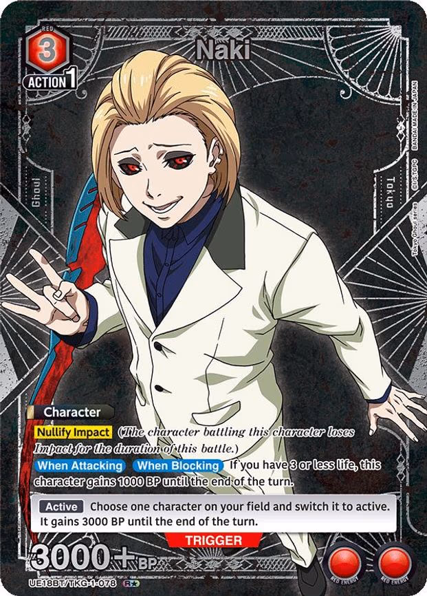 Naki (R - Rare 1-Star (UE18BT/TKG-1-078)