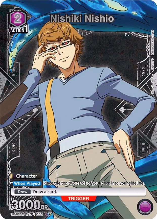 Nishiki Nishio (U - Uncommon 1-Star (UE18BT/TKG-1-053)