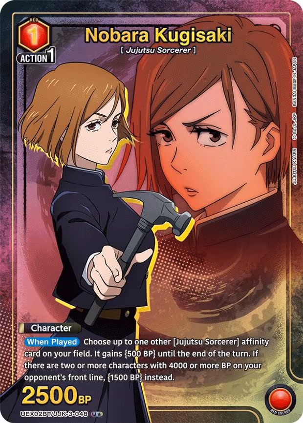 Nobara Kugisaki (048) (U - Uncommon 1-Star (UEX02BT/JJK-3-048)