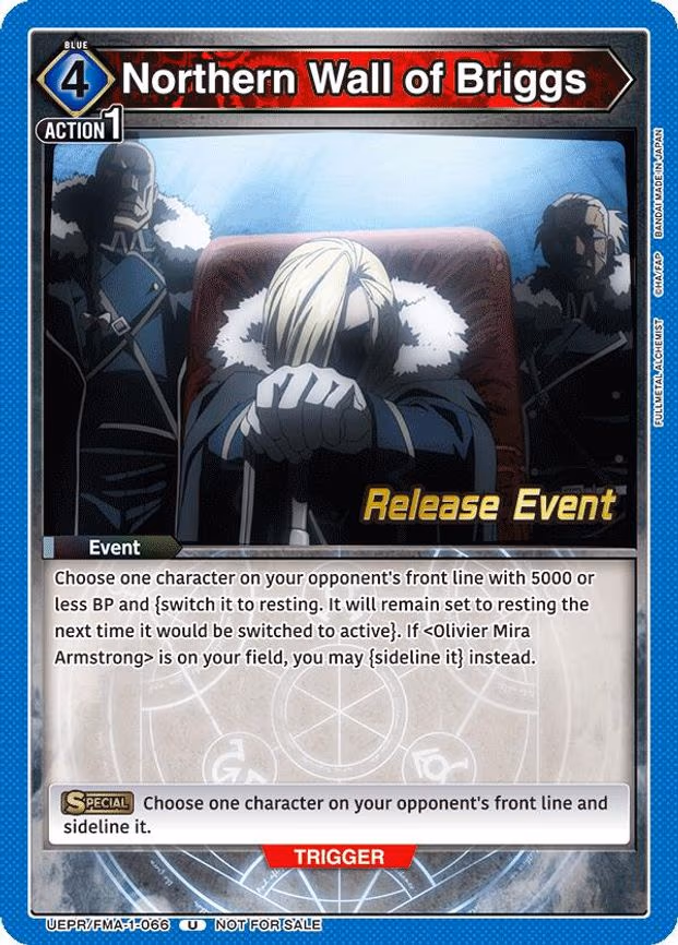 Northern Wall of Briggs - Uncommon (UEPR/FMA-1-066)