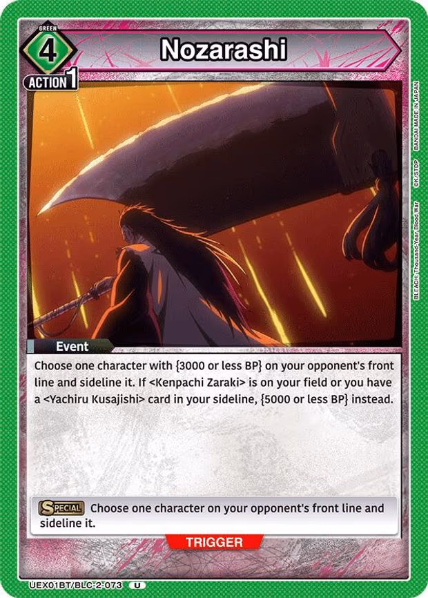 Nozarashi - Uncommon (UEX01BT/BLC-2-073)