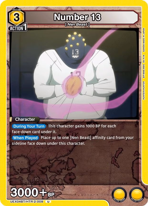 Number 13 - Uncommon (UEX04BT/HTR-2-009)