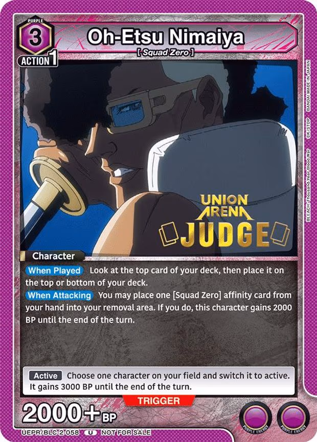 Oh-Etsu Nimaiya (Judge Pack) - Uncommon (UEPR/BLC-2-058)