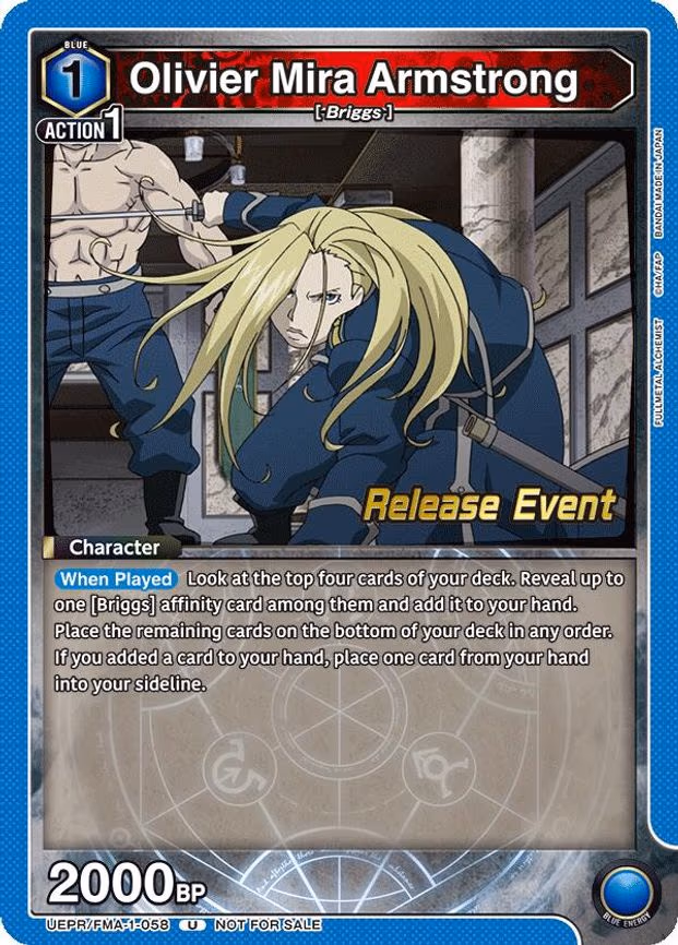 Olivier Mira Armstrong - Uncommon (UEPR/FMA-1-058)