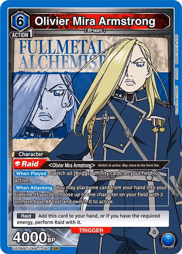 Olivier Mira Armstrong - Super Rare (UE09BT/FMA-1-060)