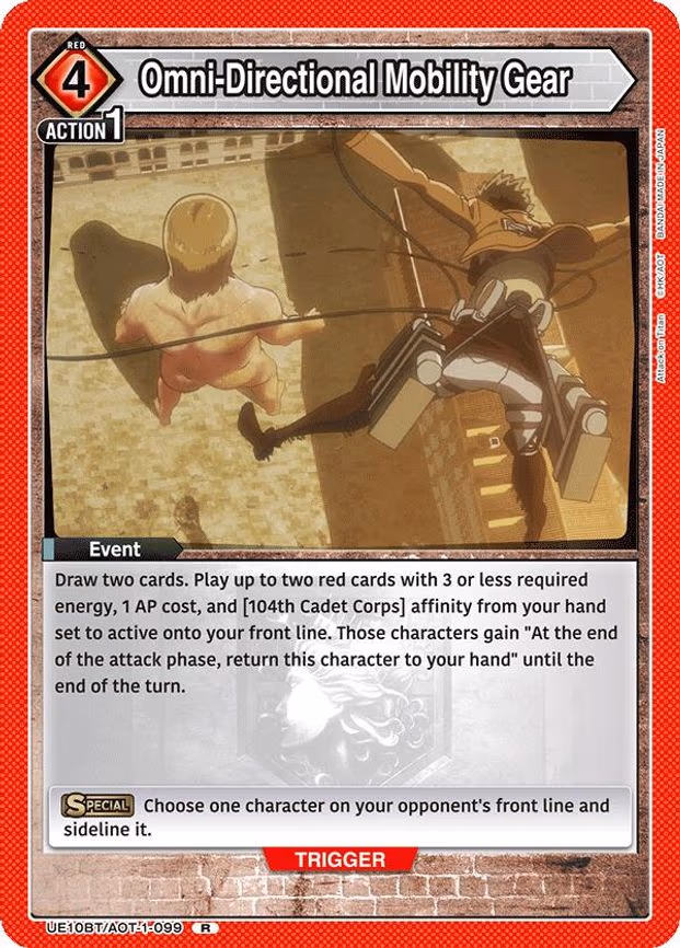 Omni-Directional Mobility Gear - Rare (UE10BT/AOT-1-099)