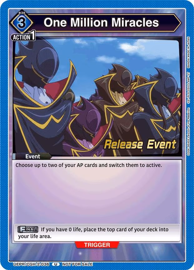 One Million Miracles - Uncommon (UEPR/CGH-2-036)