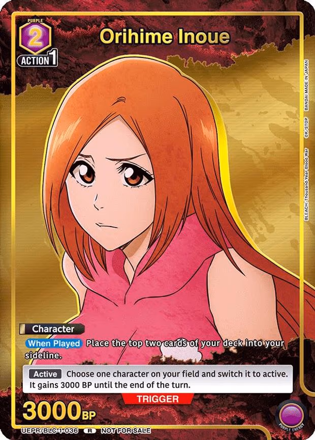 Orihime Inoue (Gold) - Rare (UEPR/BLC-1-036)