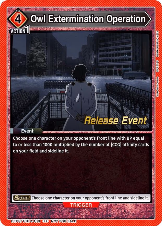 Owl Extermination Operation - Uncommon (UEPR/TKG-1-100)