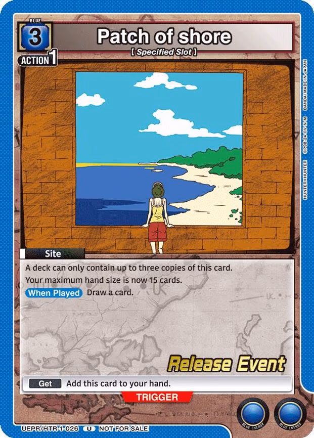 Patch of shore - Uncommon (UEPR/HTR-1-026)