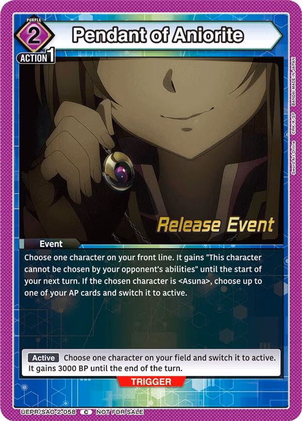 Pendant of Aniorite - Common (UEPR/SAO-2-058)